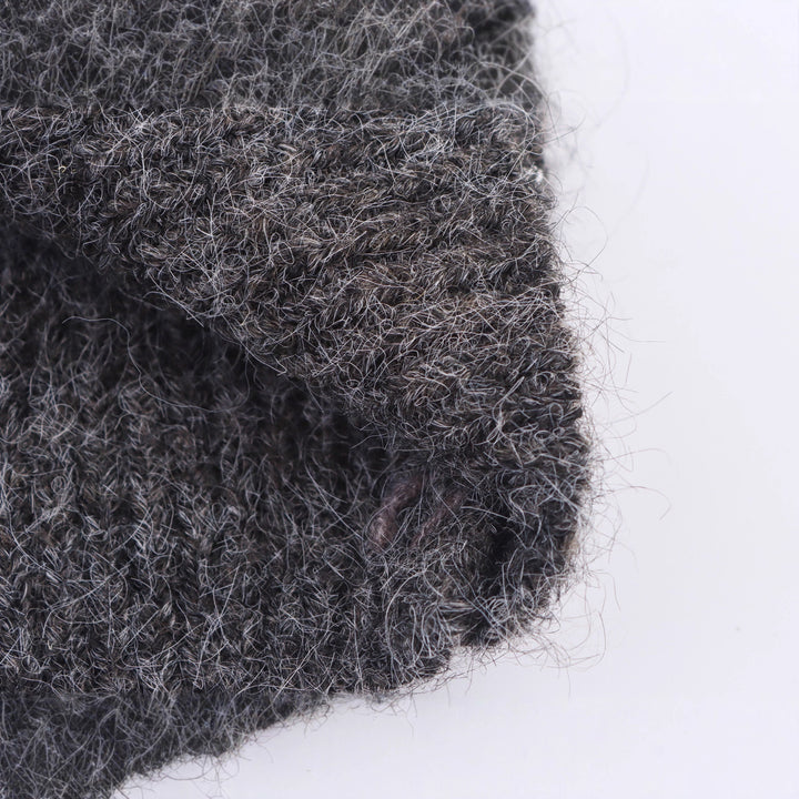Women's Sleeveless Mohair-Look Knitted Vest with V-Neck and Decorative Sequins Amarae