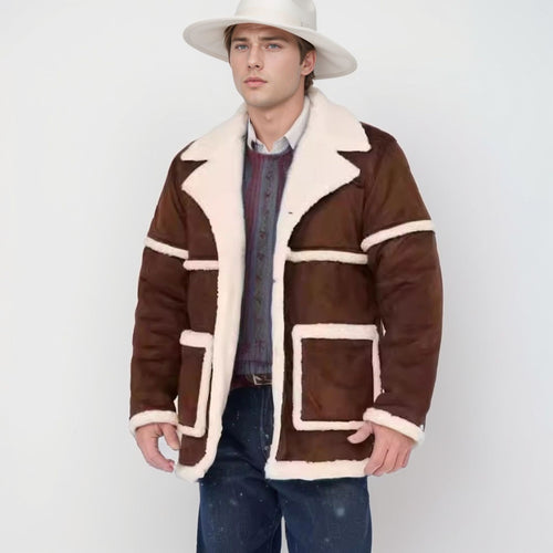 Casual and padded outdoor jacket for men with large pockets Amarae
