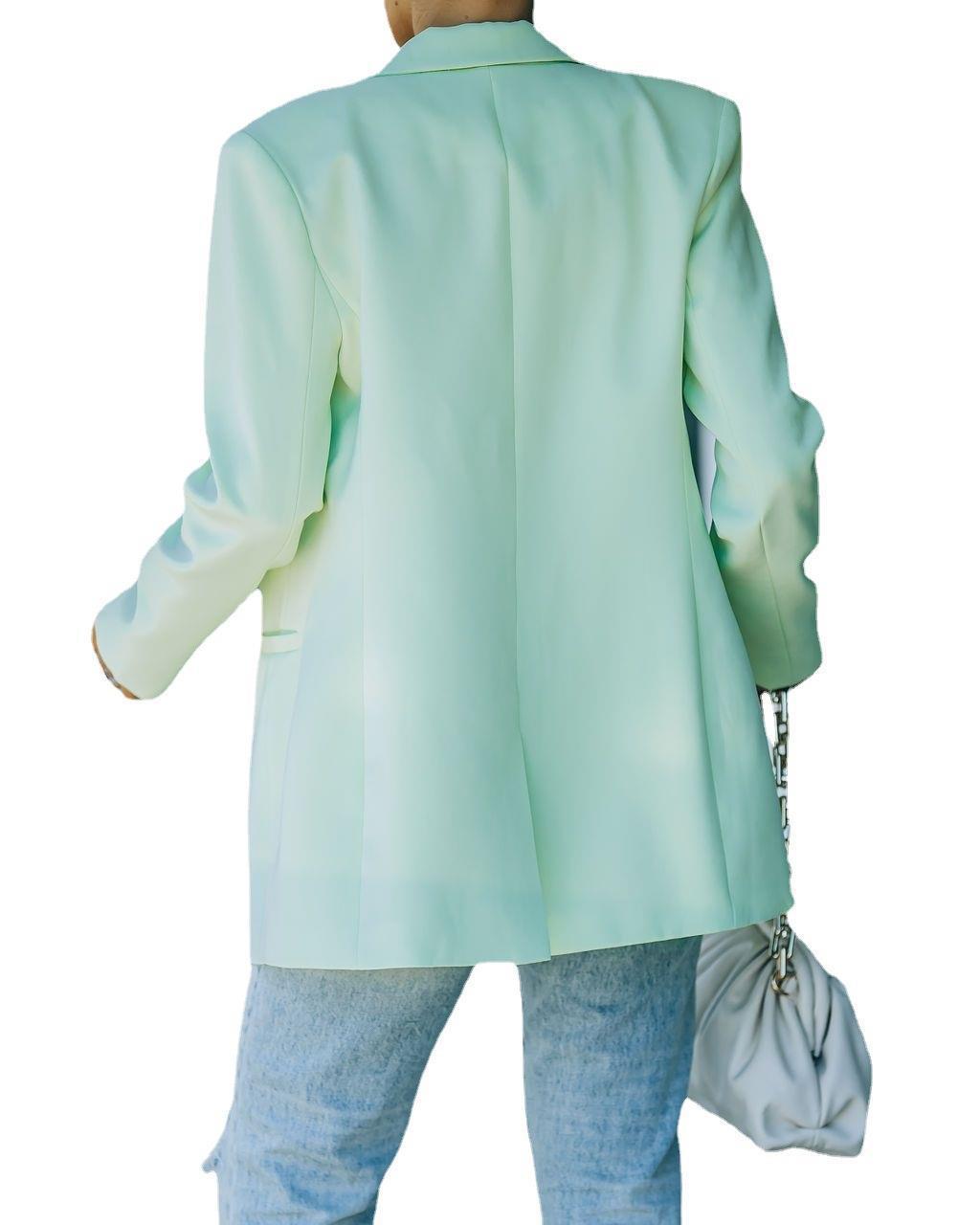 Ladies Elegant Jacket with Textured Chic Cut and Style