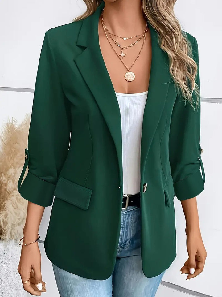 Women Elegant Jacket with Casual Cut and Practical Pockets Lune London