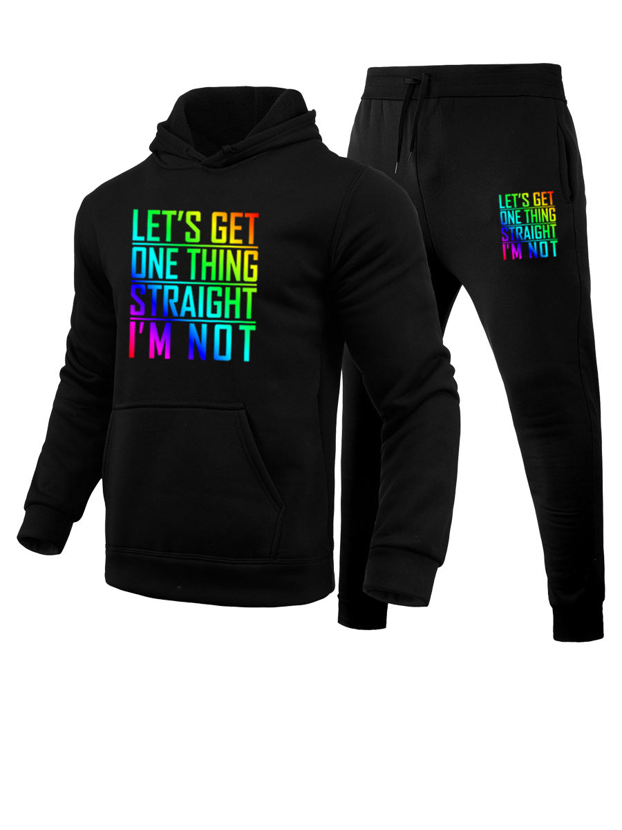 Men's comfortable tracksuit with bright statement Amarae