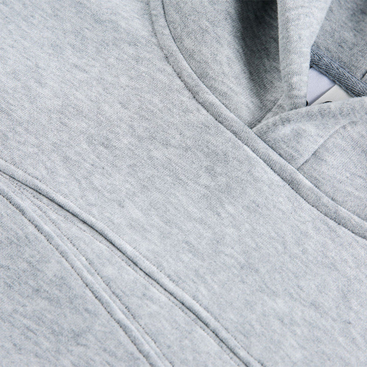 Unisex Oversize Hoodie made of cotton blend with minimalist seam details Amarae
