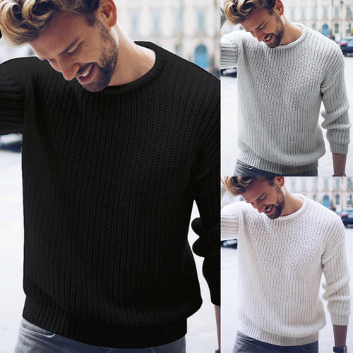 Casual sweater for men with an airy structure Amarae