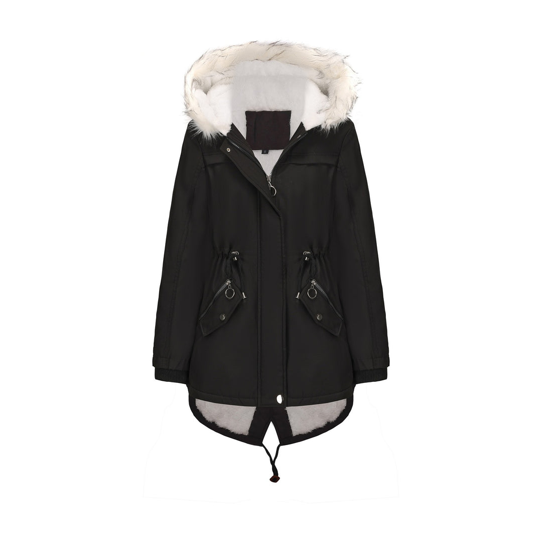 Fashion women's transitional jacket with cozy lining and adjustable waist Lune London