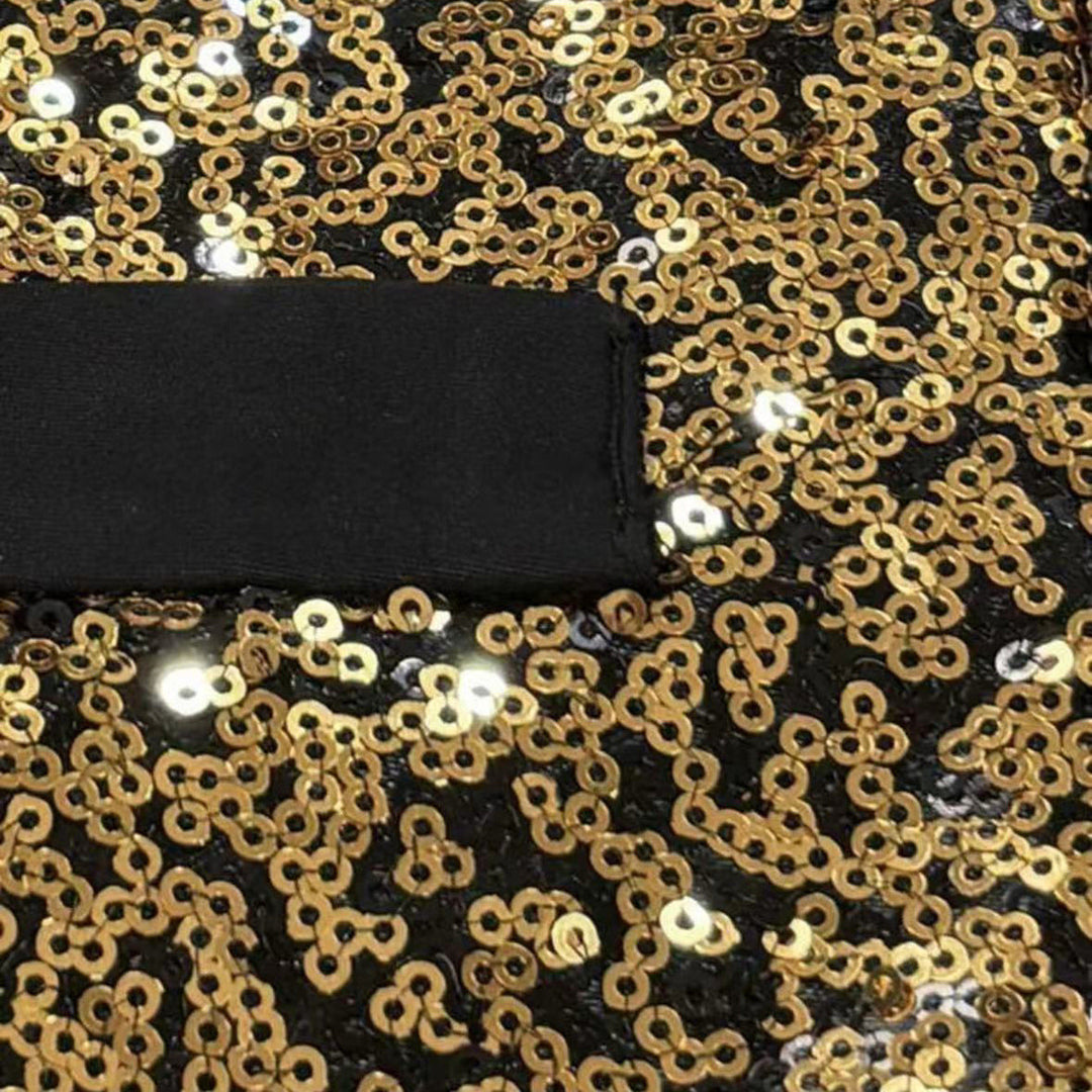 Men's Glittering Holiday Vest Chic und Stil