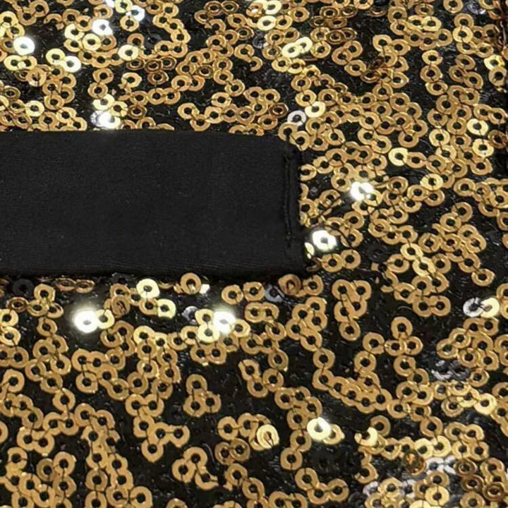 Men's Glittering Holiday Vest Chic und Stil