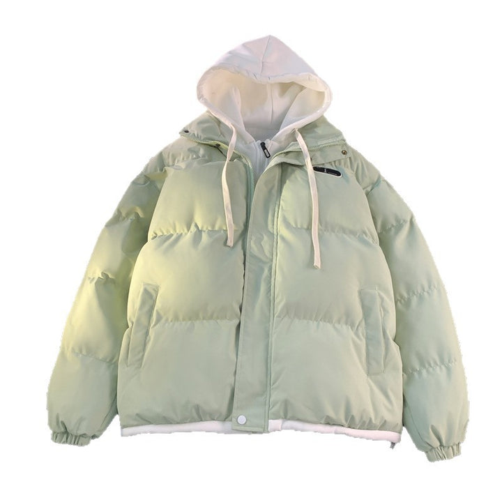 Ladies insulated winter coat with removable hood area Lune London