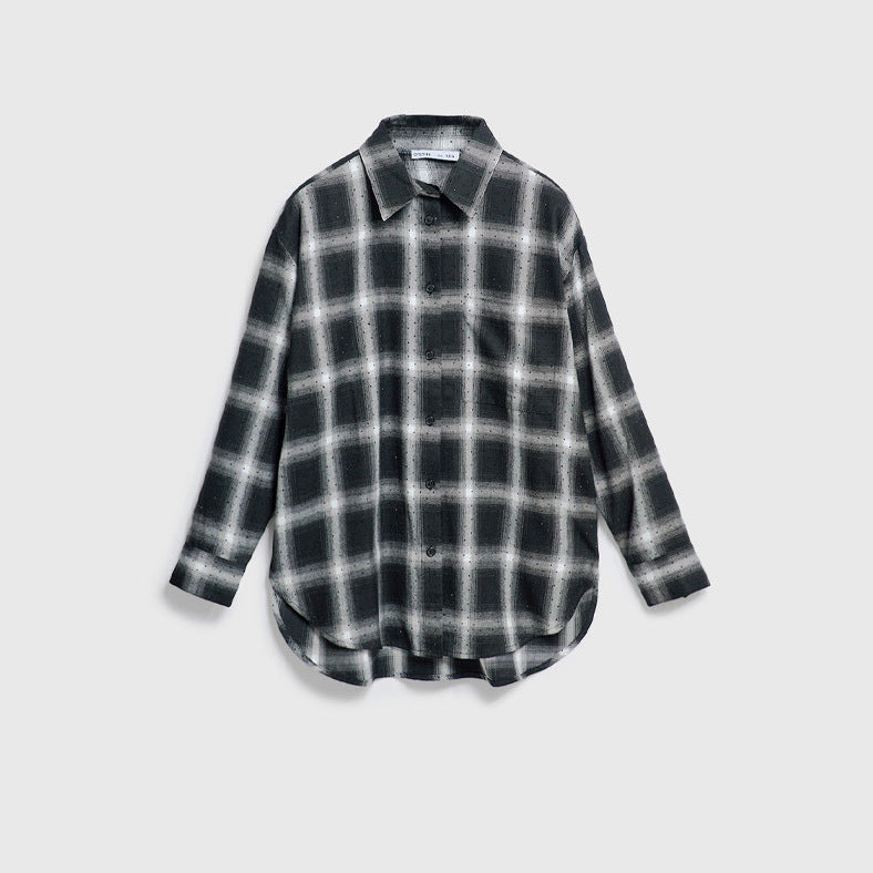 Square shirt for women with a casual cut and soft fabric Lune London