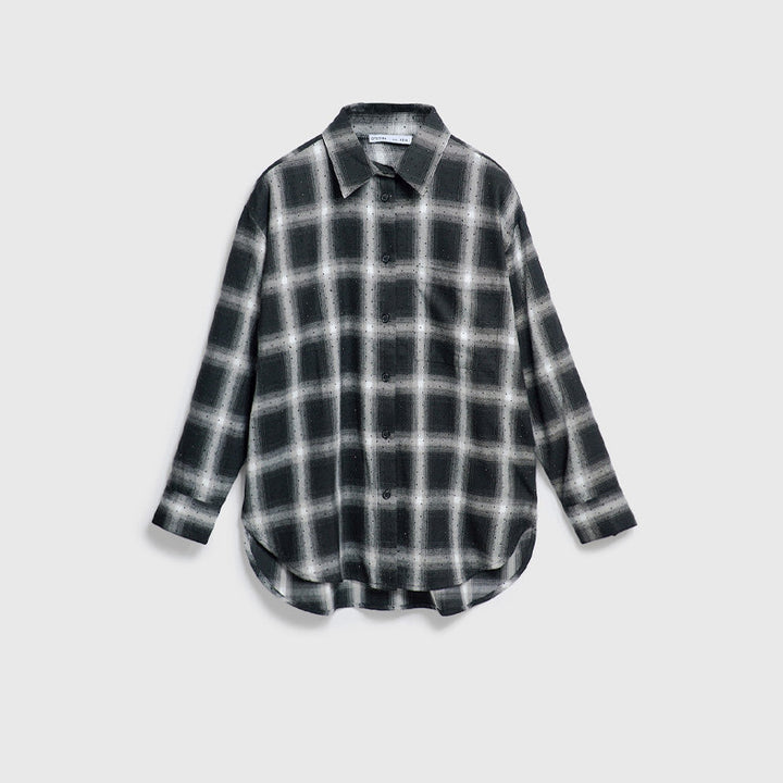 Square shirt for women with a casual cut and soft fabric Lune London