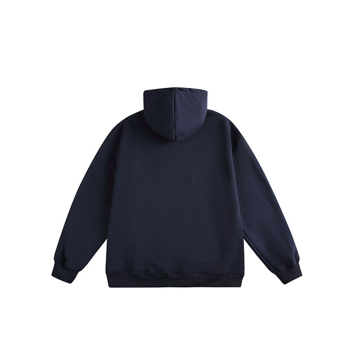 Unisex Oversize Hoodie with Vintage Logo Print and Kangaroo Pocket Amarae