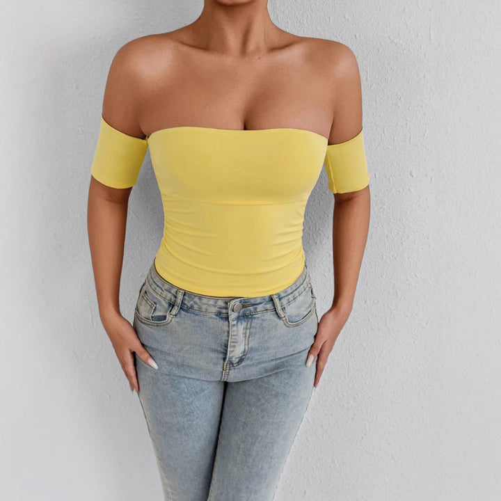 Women Off-Shoulder Body with figure-hugging cut Lune London