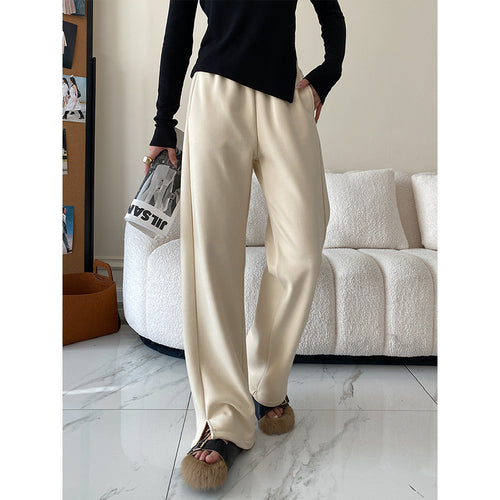 Women's Casual Cut High-Waist Pants Chic & Stil