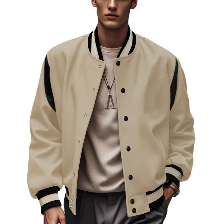 Trendy bomber jacket for men with contrasting details Lune London