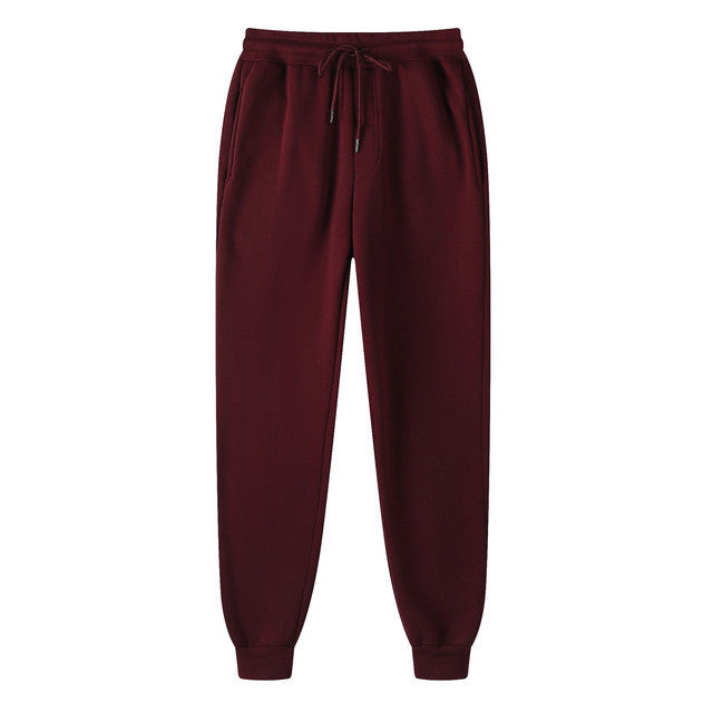 Sport leisure pants for men with elastic waistband and practical pockets Lune London