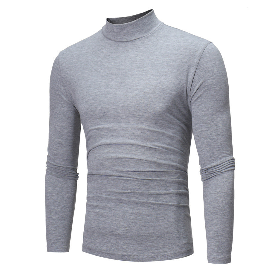 Men's Elegant Turtleneck T-Shirt Made Of Soft Jersey Lune London