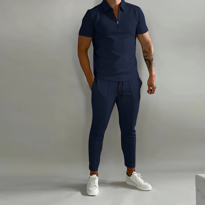 Men's modern zip performance set Lune London