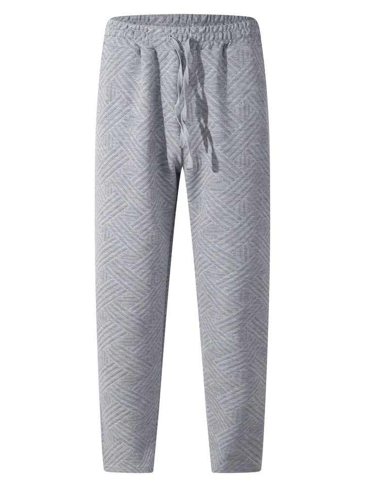 Casual pants for men with a modern structured design Lune London
