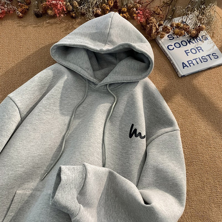 Women's hoodie with a casual oversized cut and high-quality microfiber material Chic & Stil
