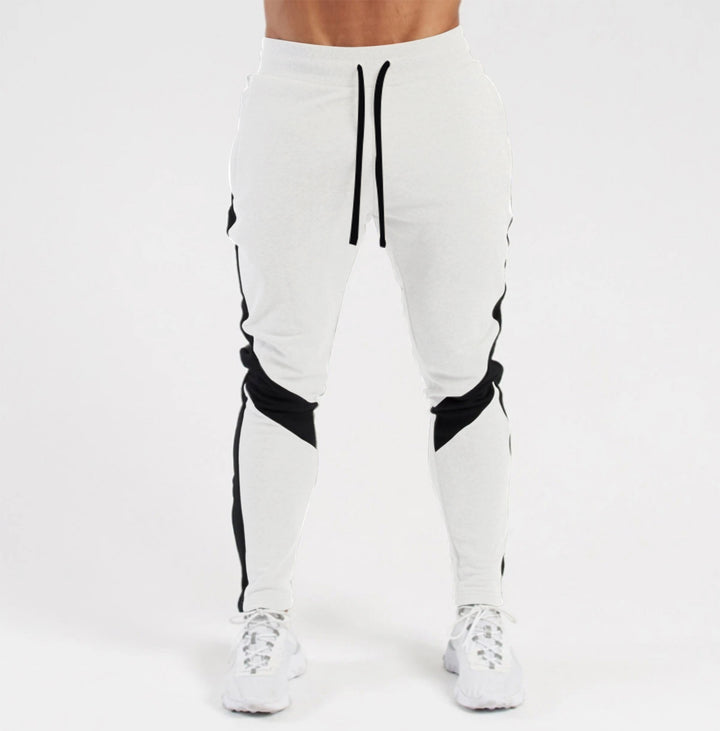 Men's athletic jogging pants with innovative cut and elastic waistband Lune London