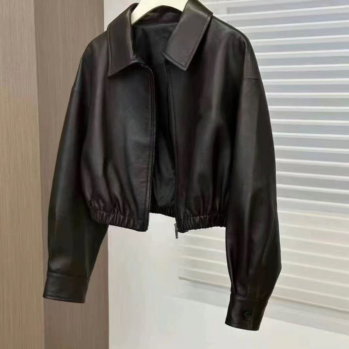 Veste en cuir élégante pour femme Chic & Stil