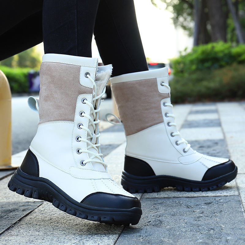 Women's winter boots lined with non-slip sole Lune London