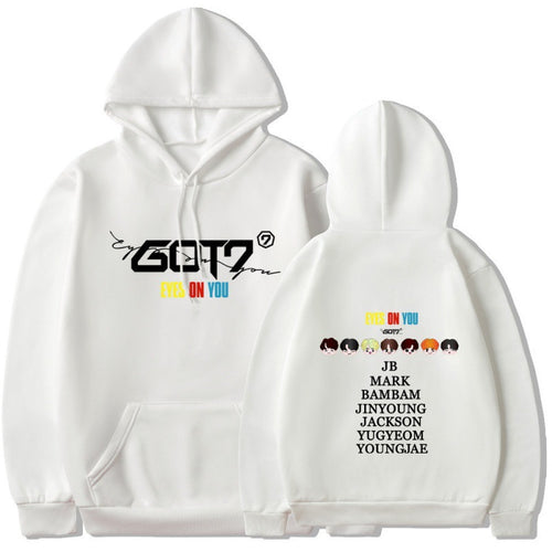 Women's hoodie with unique GOT7 design and comfortable fit Amarae