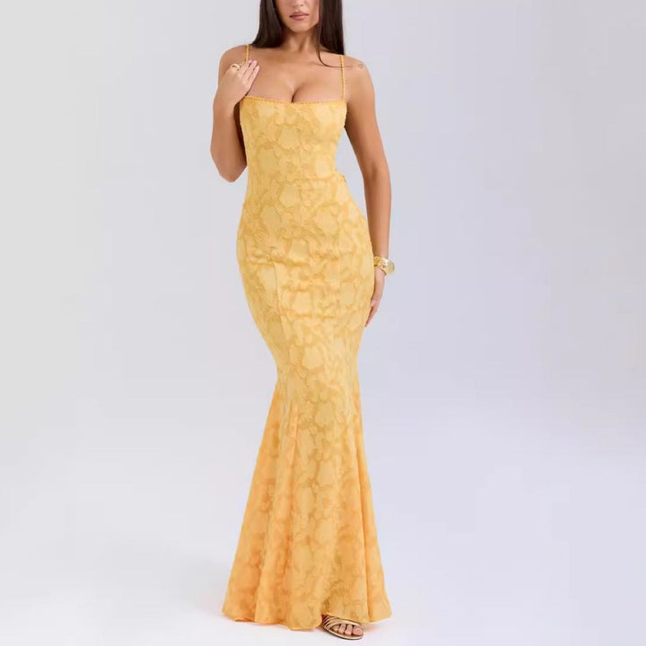 Lune London | Niche Lace Spaghetti Straps Vacation Dress