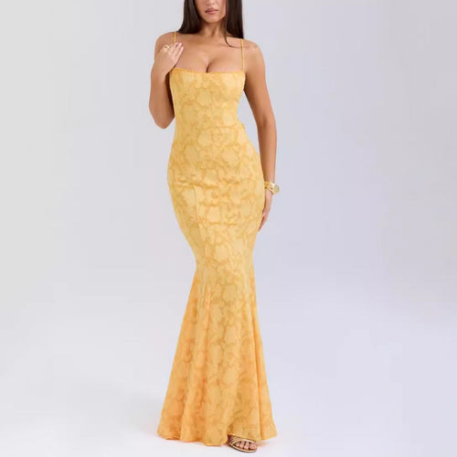 Amarae | Niche Lace Spaghetti Straps Vacation Dress