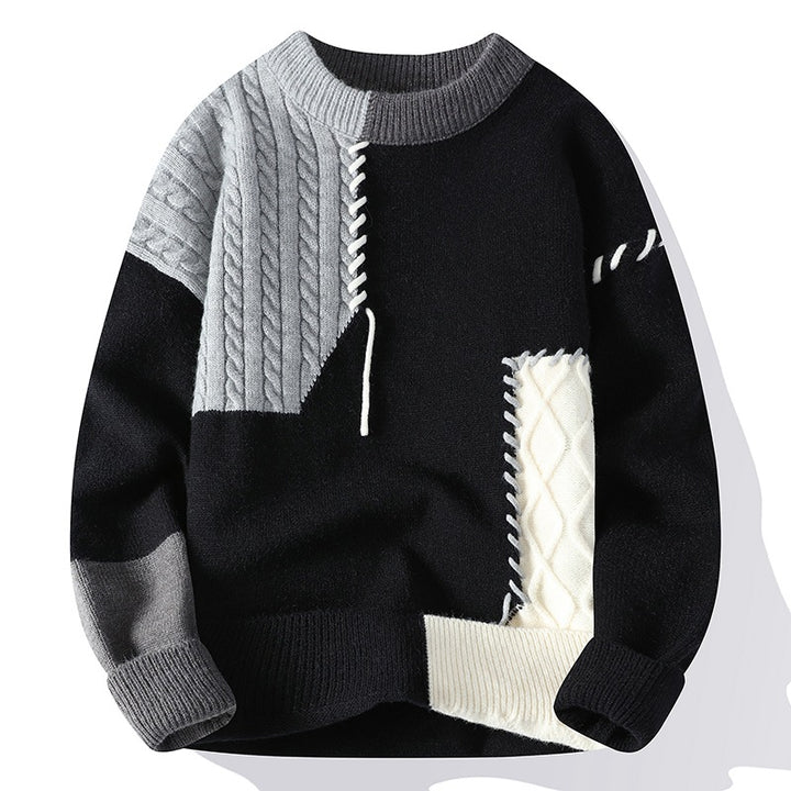 Comfortable knitted sweater for ladies with creative patterns Lune London