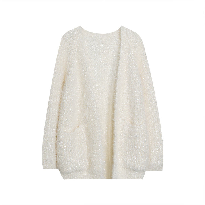 Sparkling cardigan for women in a modern casual chic look and style