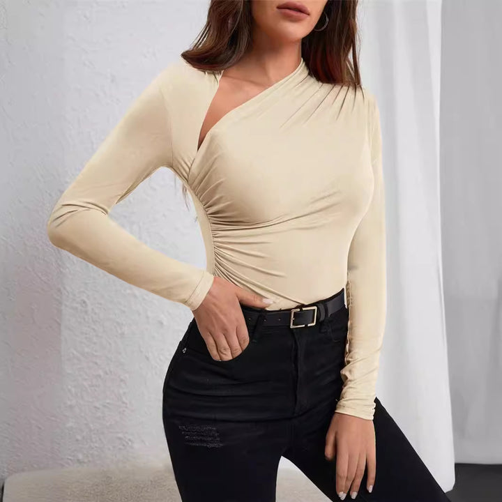 Long sleeve body for women with a unique wrap design Lune London