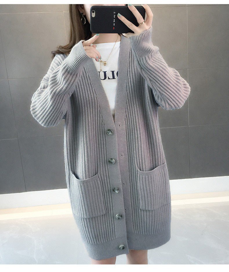 Cardigan femme avec poches et boutons Chic & Stil