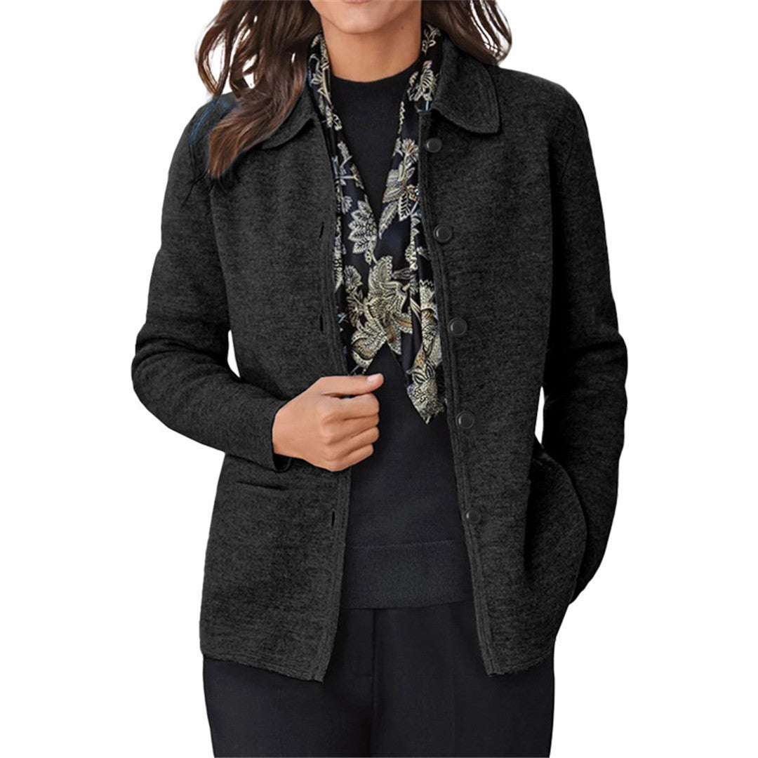 Ladies Elegant and cozy knitted jacket Lune London