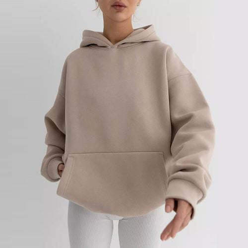 Women Oversize Hoodie made of high-quality cotton blend Chic & Stil