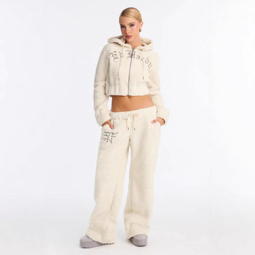 Sweat à capuche confortable pour femmes avec pantalon de détente assorti Chic & Stil