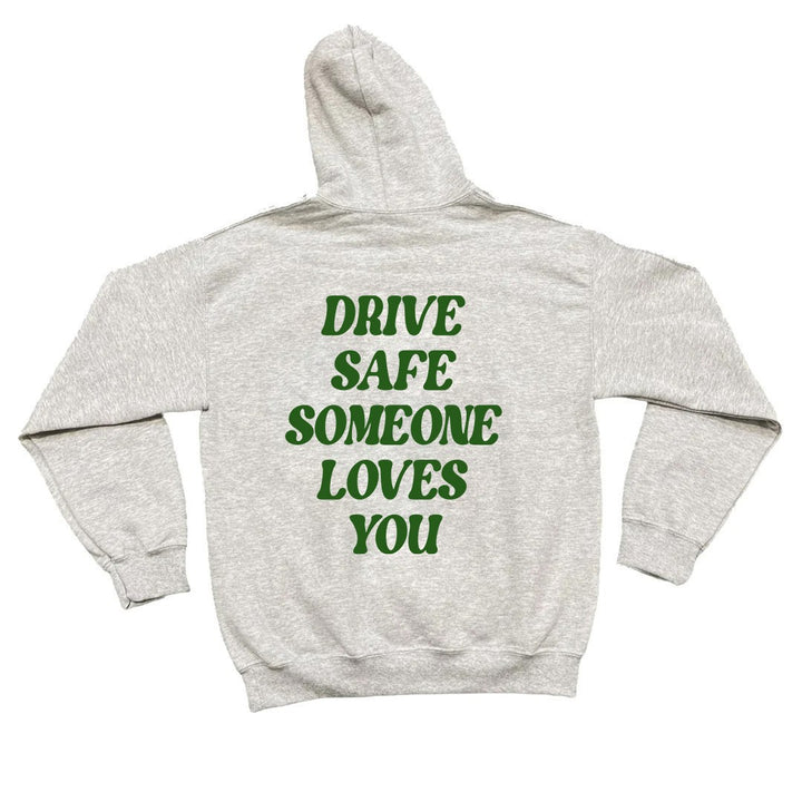 Women's hoodie sweatshirt with inspiring lettering and casual fit Chic & Stil