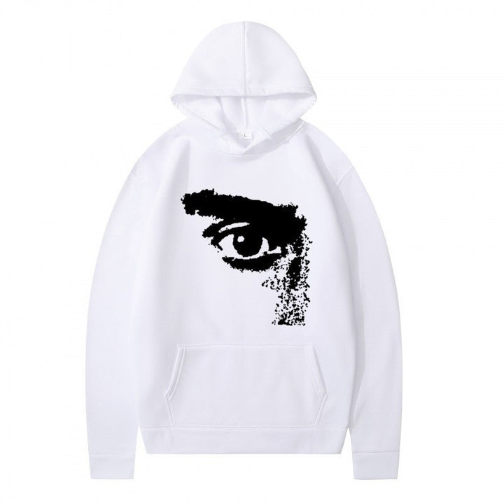 Women’s hoodie with modern, artistic print Chic & Stil