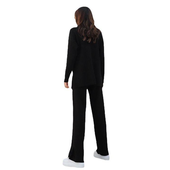 Women Fashion Oversized Ribbed Design Sweater Lune London