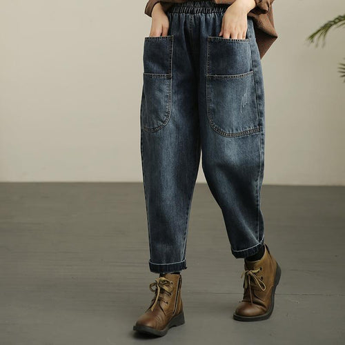 Casual jeans pants for women with deep pockets Amarae