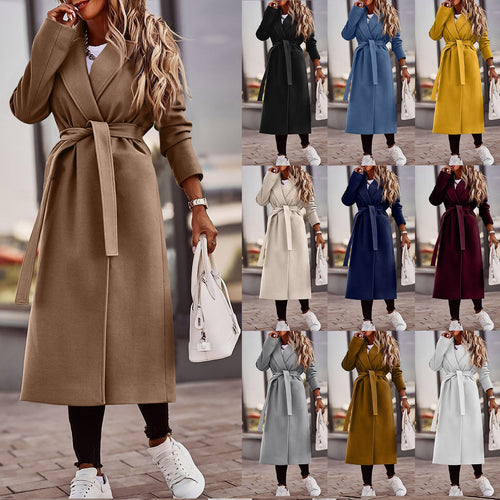Elegant and warm wool coat for women Amarae