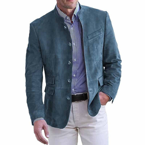 Classic Button Down Jacket For Men