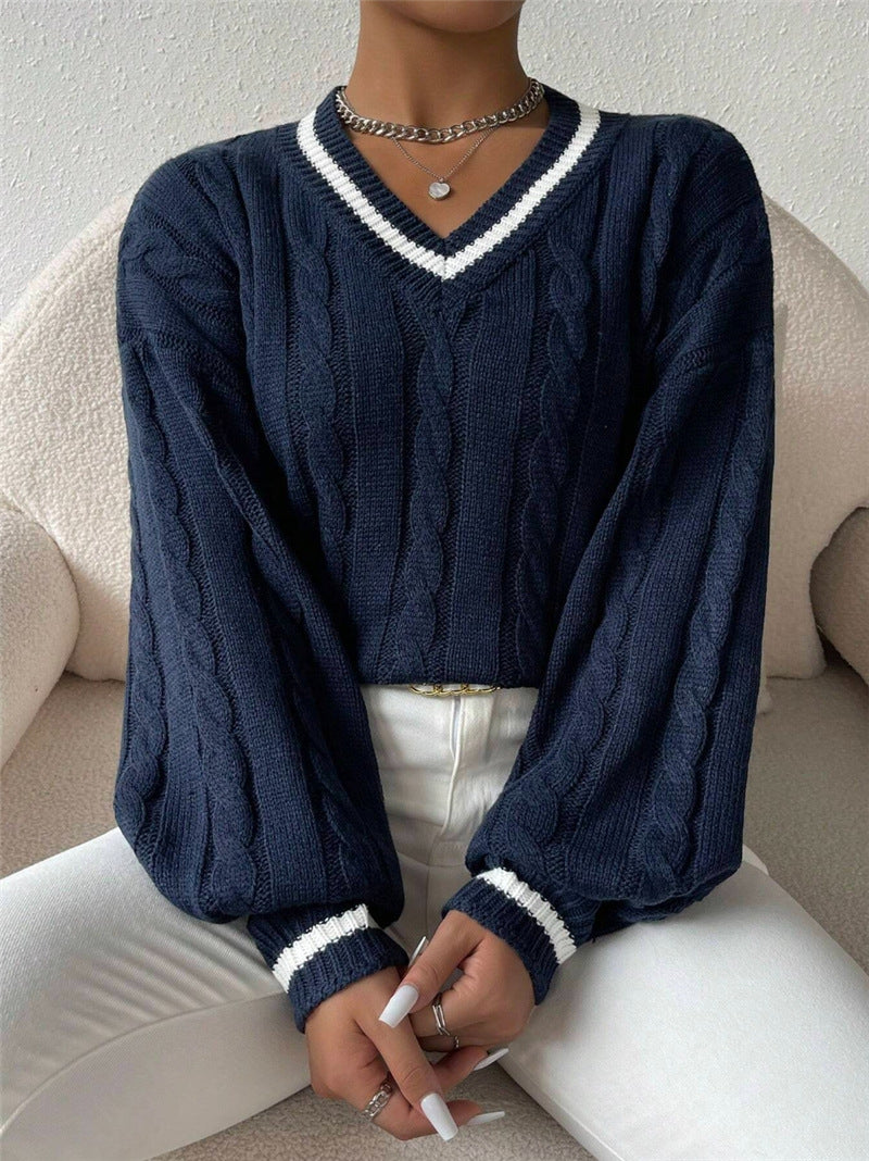 Ladies Thick Knit Chic Sweater