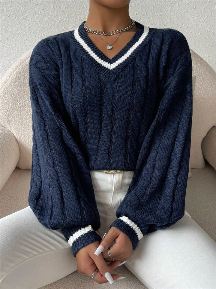 Ladies Thick Knit Chic Sweater