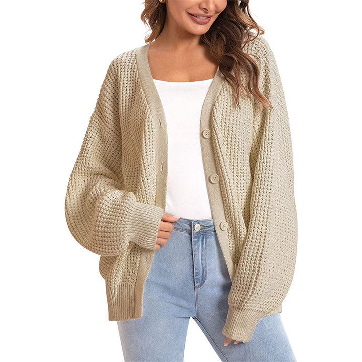 Ladies casual knit cardigan Lune London