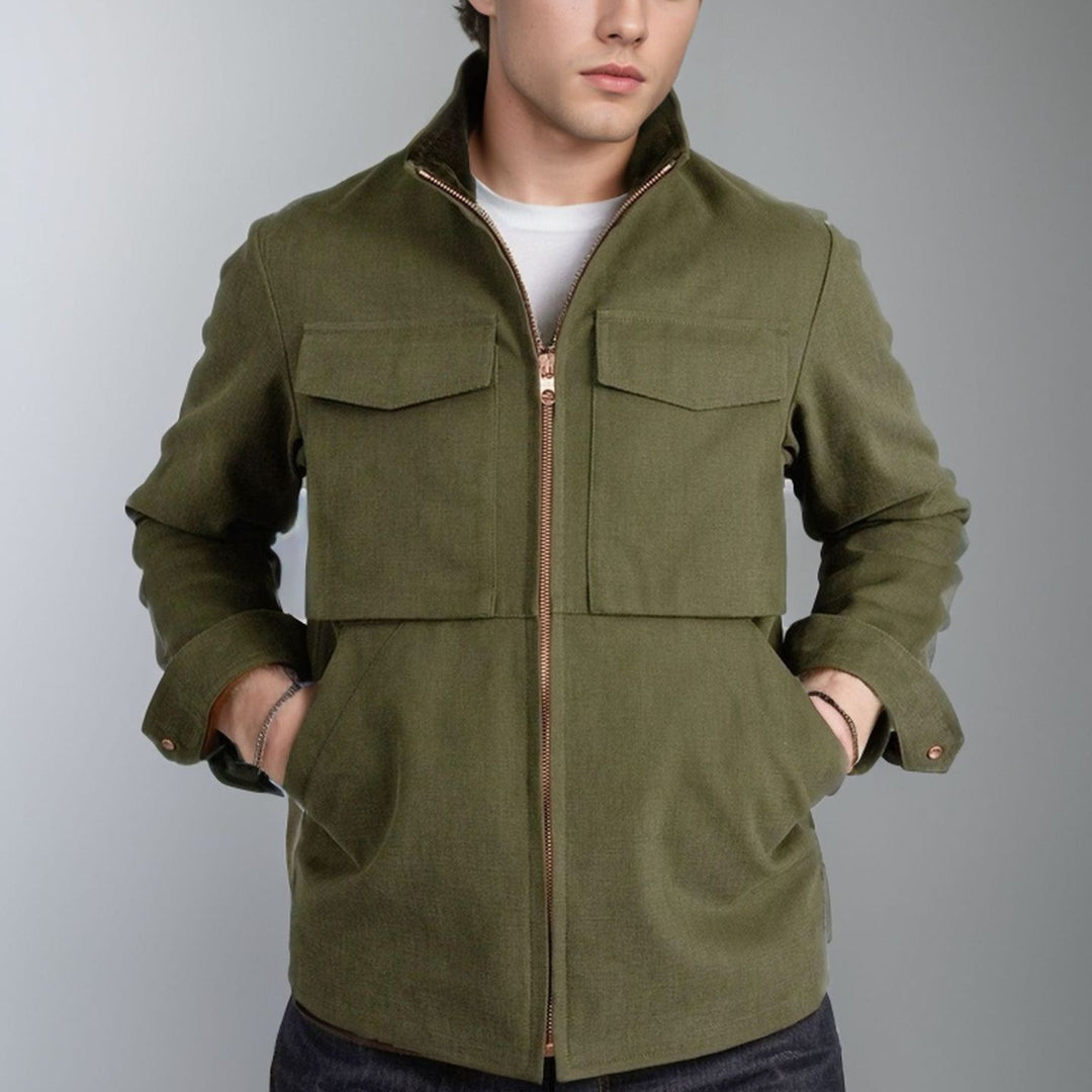 Chic and Stylish Utility Jacket for Men