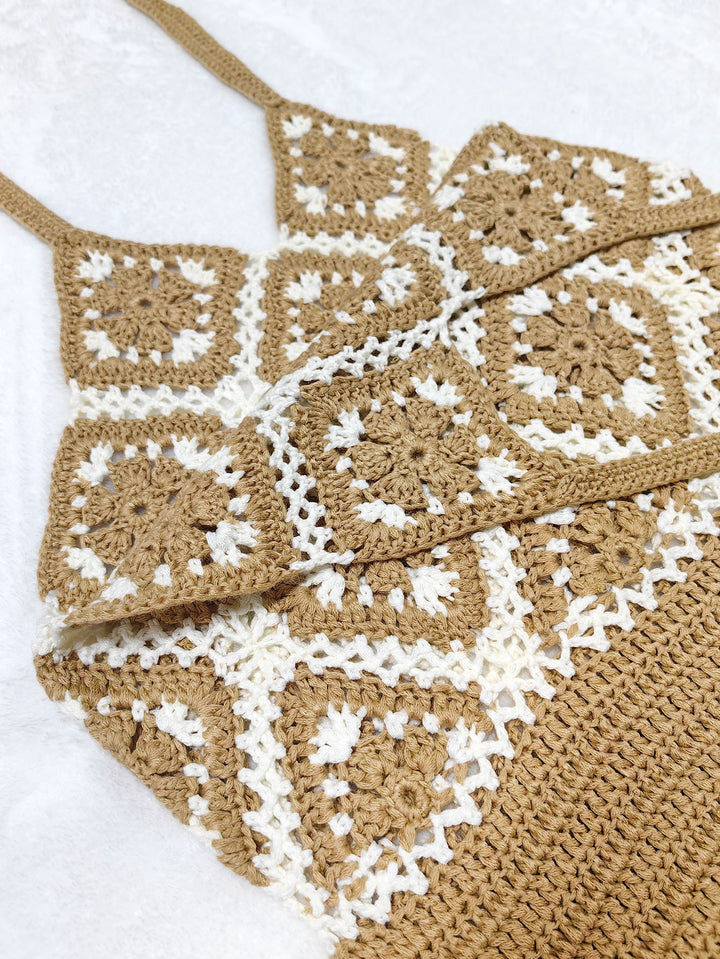 Amarae crochet tote bag for women