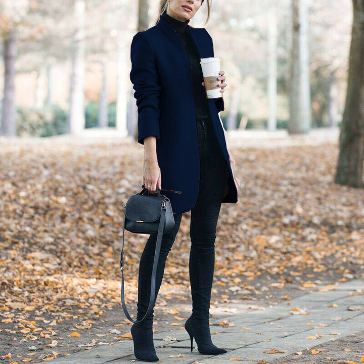 Amarae | Coat - Tailored - Wool blend - Knee length - Minimalist design