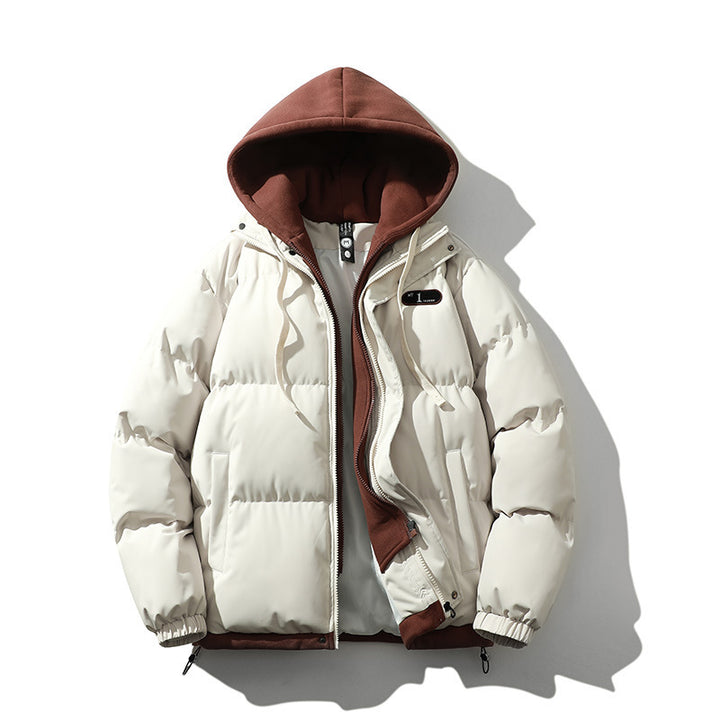 Urban jacket for men in down with removable inner lining Lune London