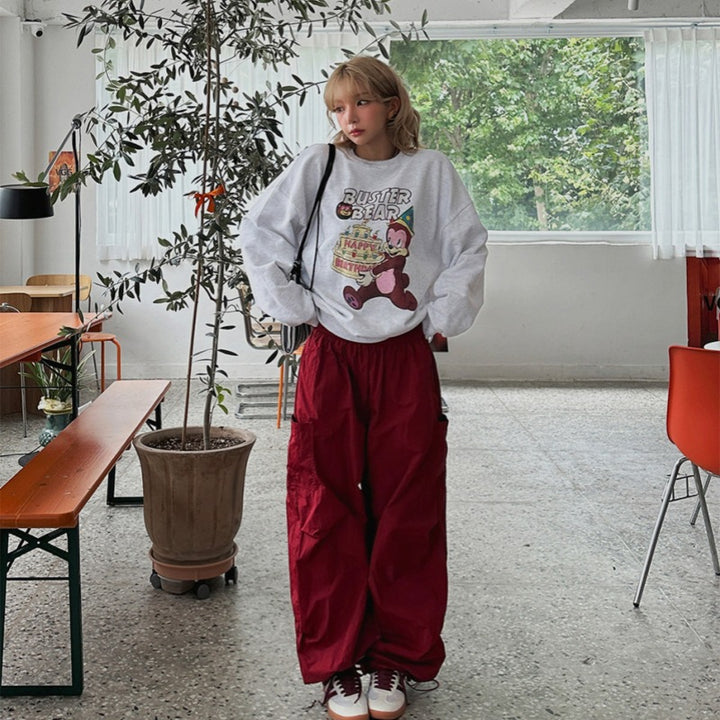 Women's wide-cut cargo pants Chic & Stil