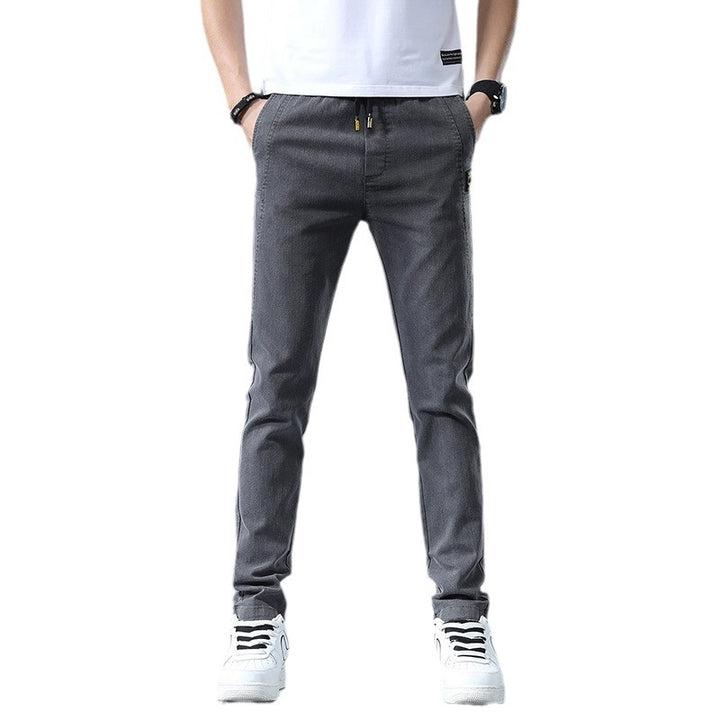 Stylish chino pants for men with adjustable waist and modern details Lune London